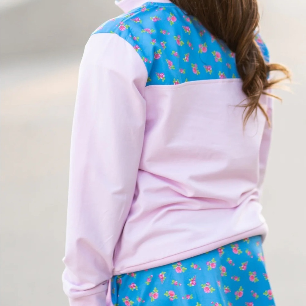 NWT girls Love+Grow Clothing Co Matching Set skirt (10) and 1/4 zip jacket (12) - Picture 5 of 16